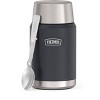 Thermos Icon 16oz Stainless Steel Food Storage Jar With Spoon - Matte :  Target