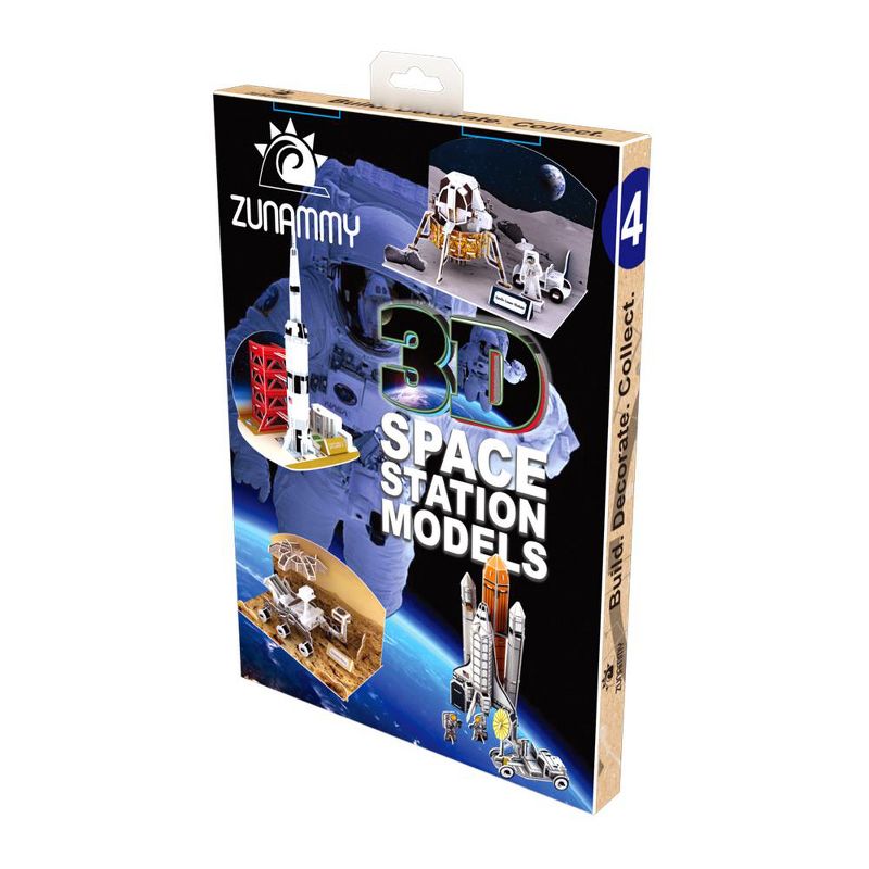 Zummy 3D Space Station Puzzle Pop up Models for Kids, 2 of 4