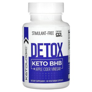 Ketologic BHB Caps + Apple Cider Vinegar: 60ct - 1 of 2