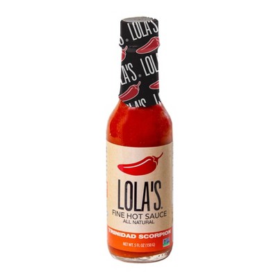 Lola's Fine Hot Sauce Trinidad Scorpion - 5oz