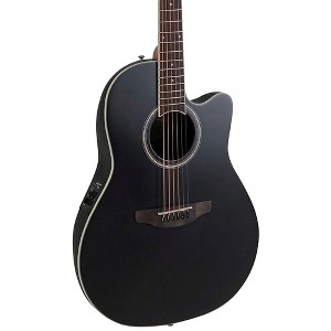 Applause AB28-5S Traditional Series Super Shallow Acoustic-Electric Guitar Black - 1 of 4