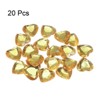 Unique Bargains Acrylic Flat Back Heart DIY Crafting Decor Jewelry Rhinestone 20 Pcs - 3 of 4