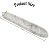 SEVOBAL Serving Platters Minimalist Marble Serving Platter, Elegant White Tray for Modern Entertaining, Family Party, Beige, 16"*2.5"*1.5" - 3 of 4