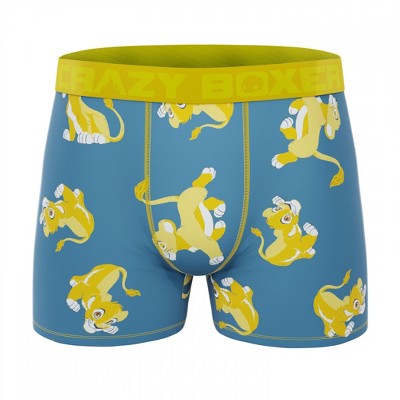 Mens Crazy Boxers The Lion King Simba Boxer Briefs