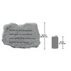 Kay Berry Design Toscano Gone Yet Not Forgotten: Cast Stone Memorial Garden Marker - 2 of 2