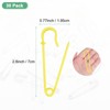 Unique Bargains Sewing Upholstery Spring Lock Blanket Bulk Large Safety Pins 30 Pcs - 3 of 4