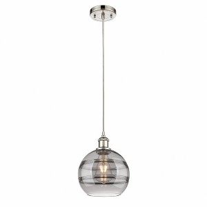 Rochester - 1 Light Cord Hung Mini Pendant In Industrial Style-9.88 Inches Tall and 8 Inches Wide - 1 of 1