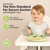 3-Pack Prep Suction Plates for Baby, 100% Silicone Toddler Plates, BPA-Free Divided Baby Plates with Suction - 2 of 4