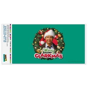Christmas Vacation Merry Clarkmas Automotive Bumper Sticker - 1 of 4