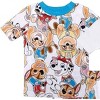 Paw Patrol Toddler Boys' 4-Piece Cotton Pajama Sets - 4 of 4