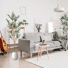 Sunnydaze Artificial Olive Tree Tall Faux Silk Plant for Indoor Spaces in Black Planter Base - 3 of 4