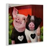 Stupell Industries Best Friends Forever Farm Pigs Happy Fun Animals Wall Plaque Art - 3 of 4