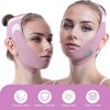 V-Line Mask Chin Up Mask V Shaped Face Mask Chin strap for sleeping, Jaw Exerciser,lilac,Medium - 2 of 4