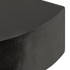 Kate & Laurel All Things Decor 20"x11"x6" Reid Floating Wood Shelf Black - 3 of 4