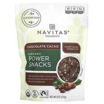 Navitas Organics Organic Power Snacks, Chocolate Cacao, 8 oz (227 g)