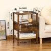 Aukfa Modern Nightstand with Built-in Charging Station, USB Ports & Storage Drawer - 4 of 4