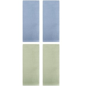 REGALWOVEN Solid Waffle Cotton Bathroom Hand Towels 4 Pack - 1 of 4