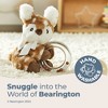 Bearington Baby Lil' Willow Plush Fawn Shaker Toy Ring Rattle, 5 inches - 2 of 4