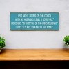 Slickblue Funny Wine Quote Sign, 3.5x10 Knotty Pine Plaque, Rustic Shelf or Wall Decor, Multiple Colors - 3 of 3