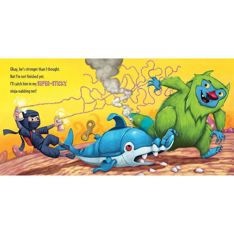 How to Catch a Monster: A Bedtime Bravery Halloween Picture Book (How to Catch) by Adam Wallace (Hardcover), 5 of 7