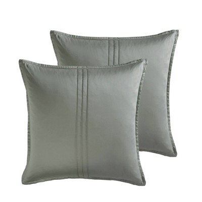 Riverbrook Home 8pc Queen Noble Tencel Comforter Bedding Set Sage Green: Luxury Reversible Midweight Sateen with Decorative Pillows — фото 4