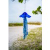 Beachcombers Large Glass Jellyfish With Ribbon Trim Hanging Figurine Beach Coastal Ocean Sea Life 4.3 x 4.3 x 6.3 - 2 of 3