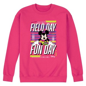 Men's - Disney - Field Day Fun Day Graphic Fleece Sweatshirt - 1 of 4