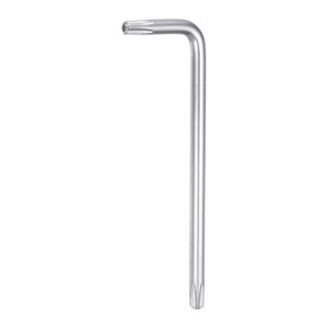 Unique Bargains Chrome Vanadium Steel Long Arm Design L-Shaped Torx Wrench Star Keys - 1 of 4