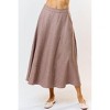 Women's Wool Flared Midi Skirt - lalavon - 4 of 4