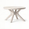 Cross Leg Round Coffee Table (30in x 30in / 760mm x 760mm) - 3 of 4