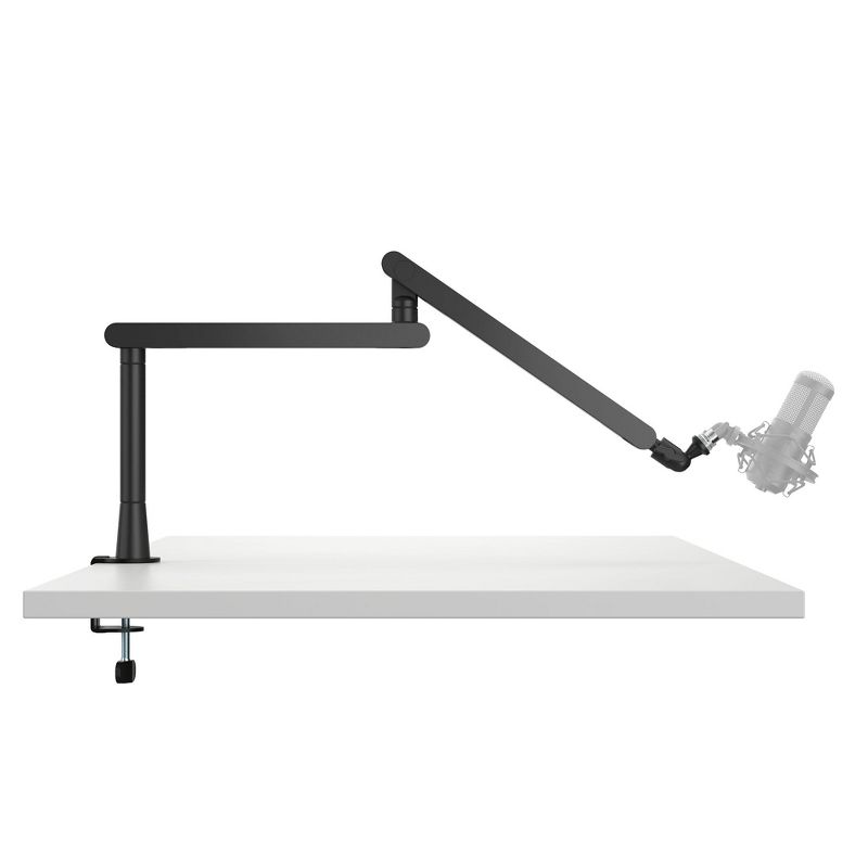 Mount-It! Microphone Boom Arm, Adjustable Full Motion Mic Desk Mount, for Streaming, Gaming, Recording, 3/8" and 5/8" Compatible, Low Profile Design, 1 of 10