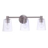 Craftmade Lighting Emilio 3 - Light Vanity in  Brushed Polished Nickel - 3 of 4