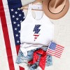 Simply Sage Market America Lightning Bolt Racerback Tank - S - White - 3 of 4