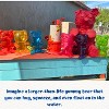 Inflatable Gummy Bears - 6 pcs per pack - 12in Mini Inflatable Gummy Bear Toy for Kids’ Birthday Decorations, Gummy Bear Squishy Fun for Outdoor Party - 4 of 4