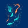 Men's Design By Humans Neon Float By StevenToang Tank Top - 2 of 3