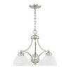 Livex Lighting Somerset 3 - Light Chandelier in  Brushed Nickel - 4 of 4
