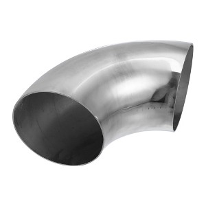 Unique Bargains 90 Degree Exhaust Elbow Pipe for Car Modified Exhaust System - 1 of 4
