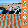 SUN CUBE Surfboard Sock Cover, Surf Bag for Surfing Board, Protective Stretchy Sock Sleeve Longboard Hybrid Shortboard - 3 of 4