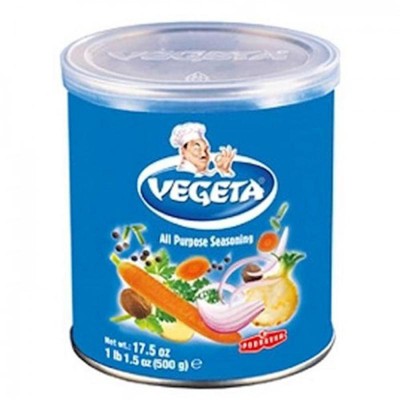 Podravka Vegeta All Purpose Seasoning In Tin Can 500g - A Culinary Essential For Enhancing The Flavor Of Various Dishes, Conv