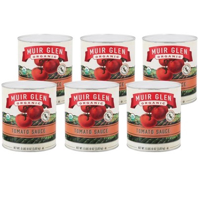 Muir Glen Organic Tomato Sauce - Case of 6/106 oz