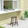 WestinTrends Outdoor Patio Adirondack Counter Height Stool Chair - 2 of 4