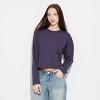 Women's Long Sleeve Cropped T-Shirt - Wild Fable™ - 2 of 4