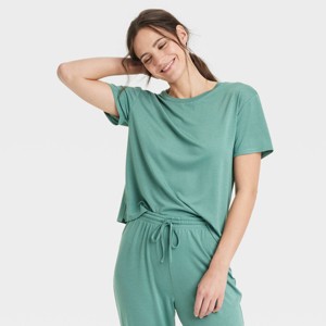 Women's Cooling Jersey Pajama T-Shirt - Auden™ - 1 of 4