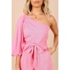 Petal and Pup Womens Krisa One Shoulder Romper - image 4 of 4