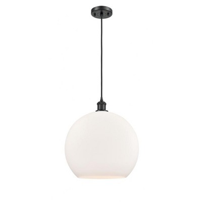 Athens - 1 Light Pendant In Industrial Style-18.38 Inches Tall and 13.75 Inches Wide