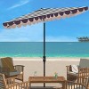Vienna 6.5 X 10 Ft Rectangle Crank Umbrella - PAT8311 - Safavieh - 2 of 4
