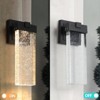TiramisuBest Outdoor Waterproof LED Crystal Wall Lamp 12W Aluminum Transparent 2 Pack - 3 of 4