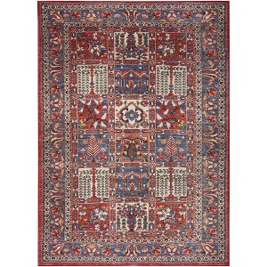 Nourison Fulton Vintage Persian Floral Non-Slip Flatweave Indoor Rug - 1 of 4