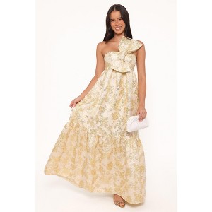 boho 70s maxi dress Vintage 1970s Gunne Style Floral Maxi Dress