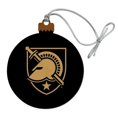 United States Military Academy Primary Logo Wood Christmas Tree Holiday Ornament
